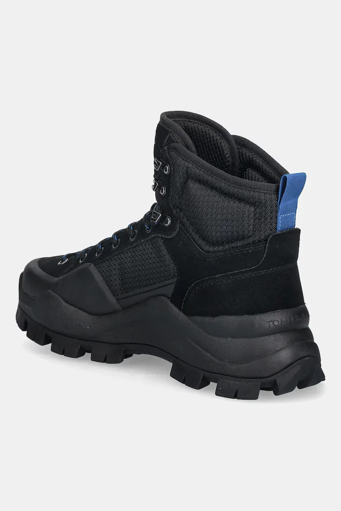 Tommy Jeans Обувки TJM HYBRID BOOT мъжки в черно EM0EM01633