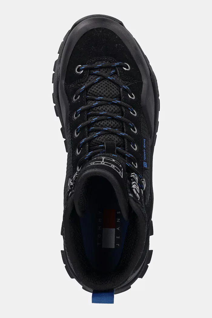 Tommy Jeans Обувки TJM HYBRID BOOT мъжки в черно EM0EM01633