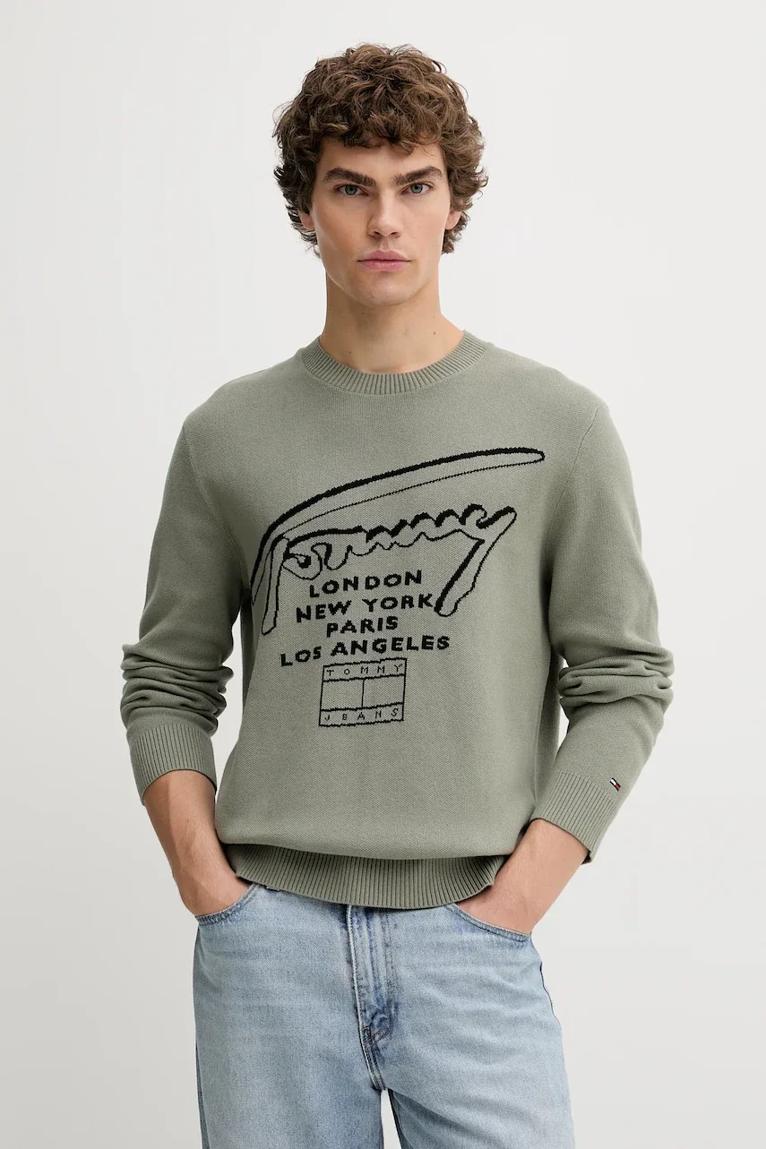 Tommy Jeans Памучен пуловер