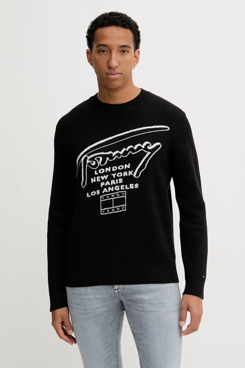 Tommy Jeans Памучен пуловер