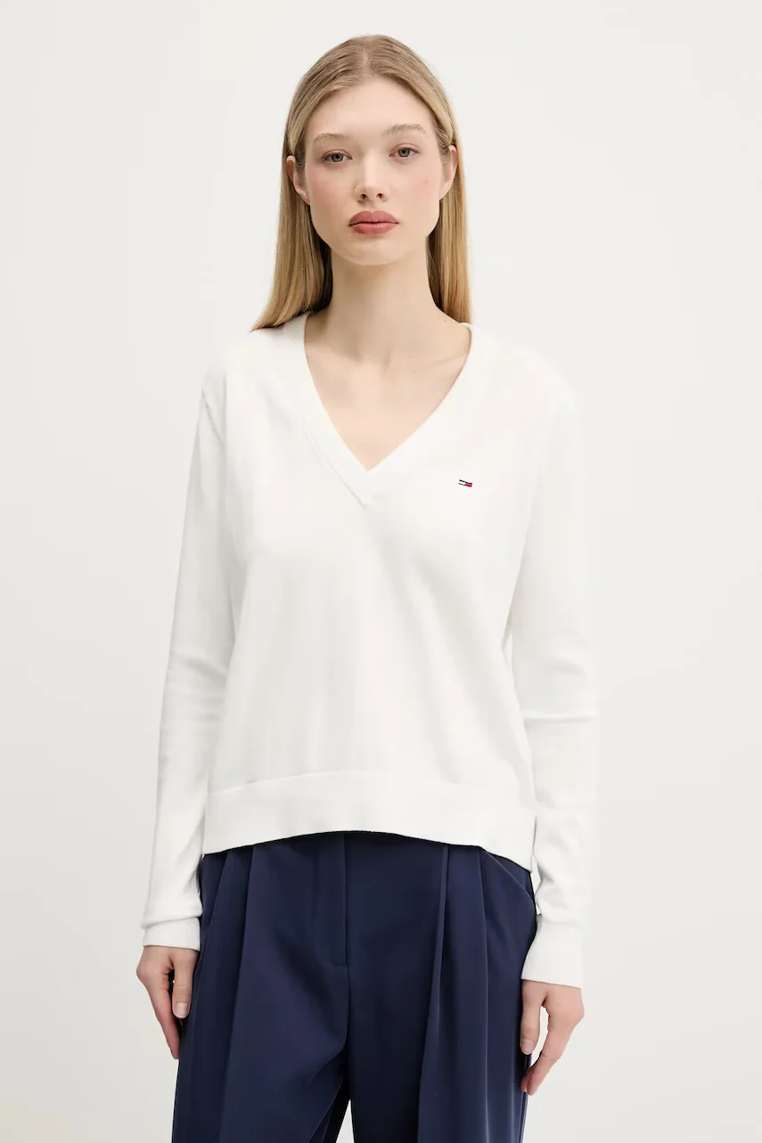 Tommy Jeans Памучен пуловер
