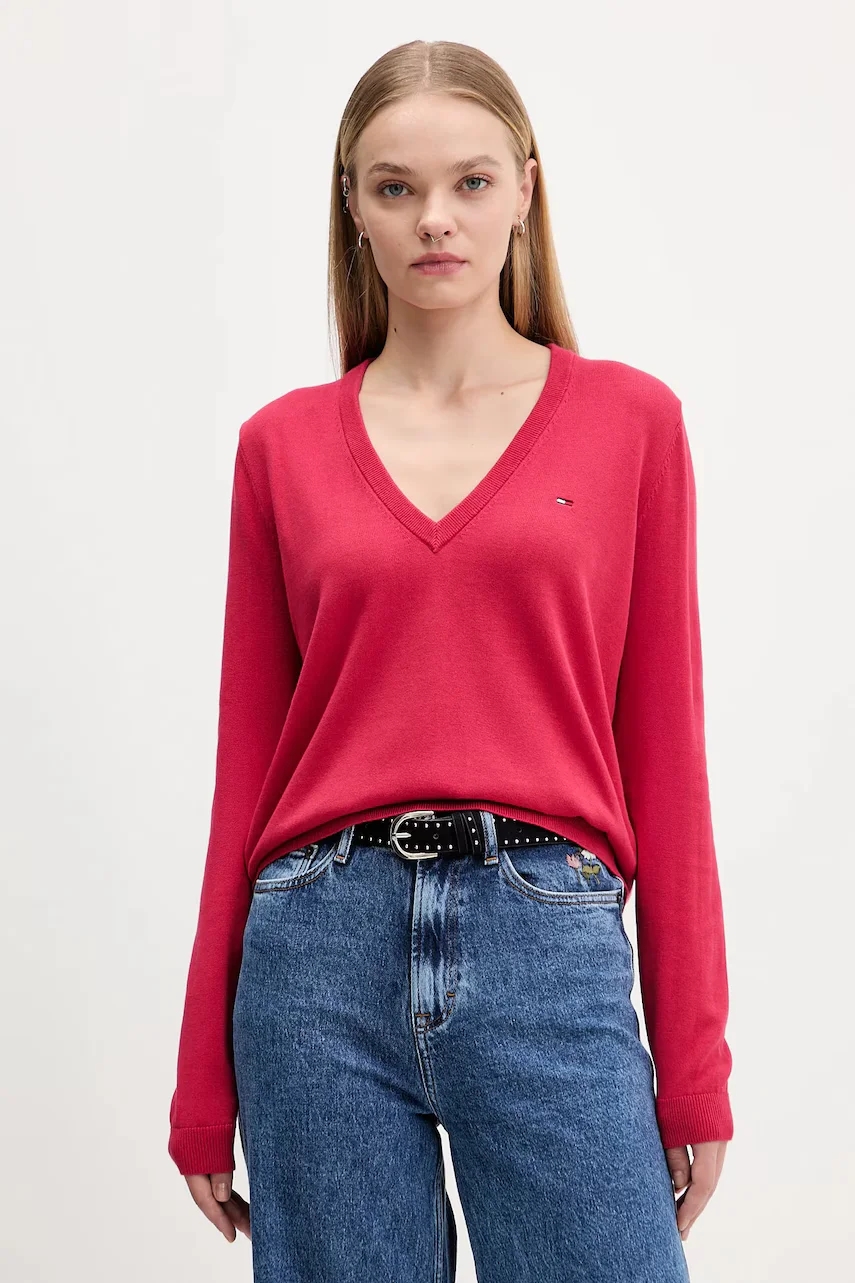 Tommy Jeans Памучен пуловер