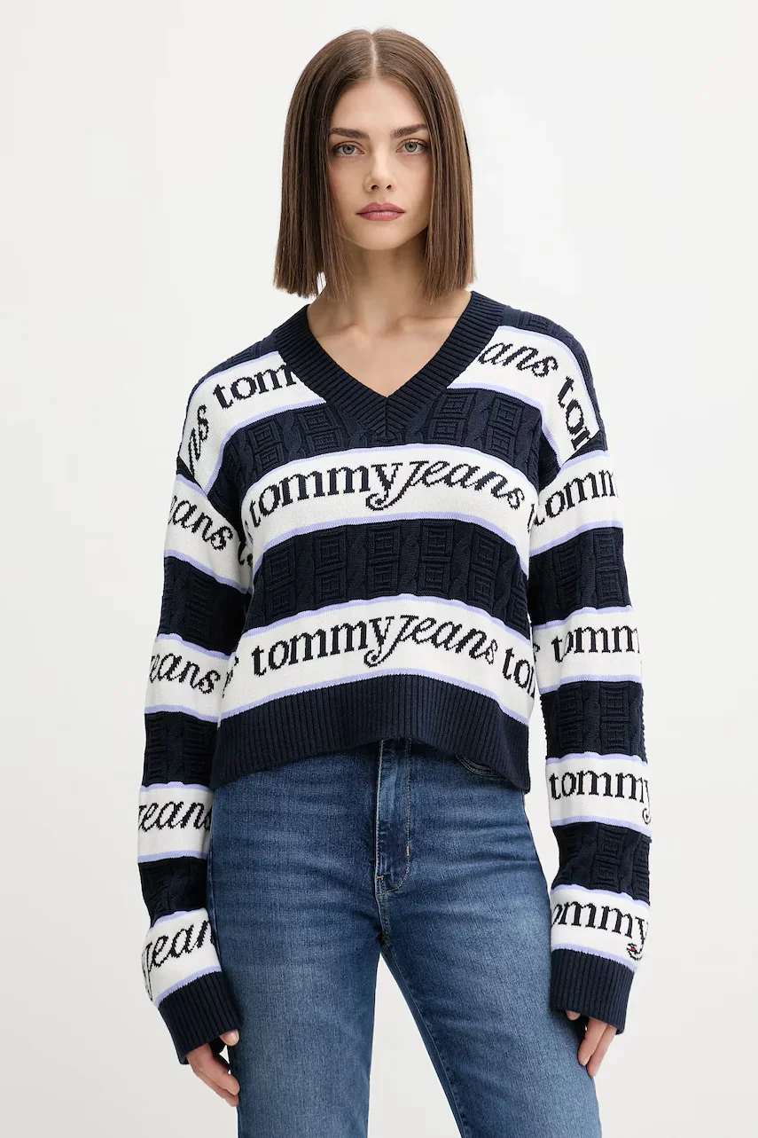Tommy Jeans Памучен пуловер