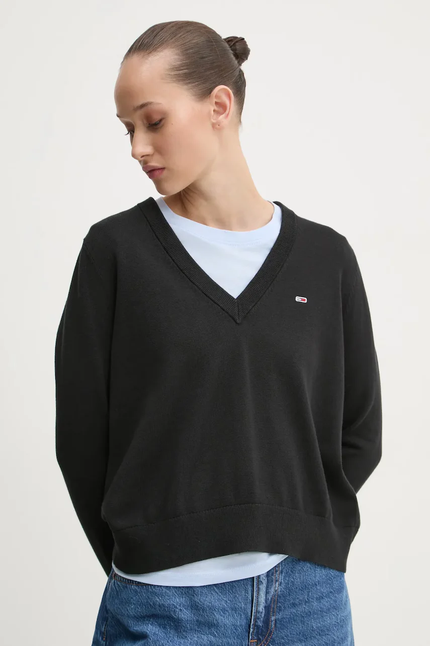 Tommy Jeans Памучен пуловер