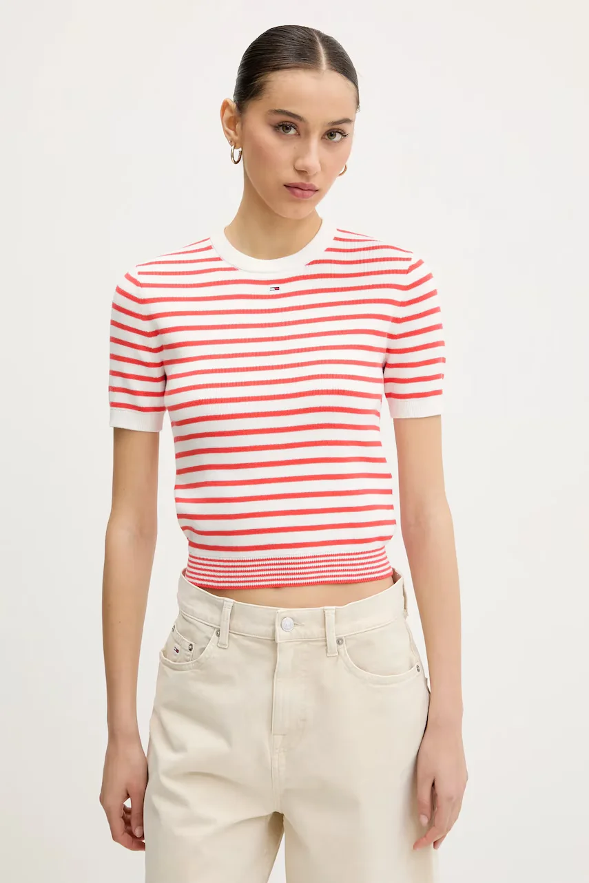 Tommy Jeans Памучен пуловер