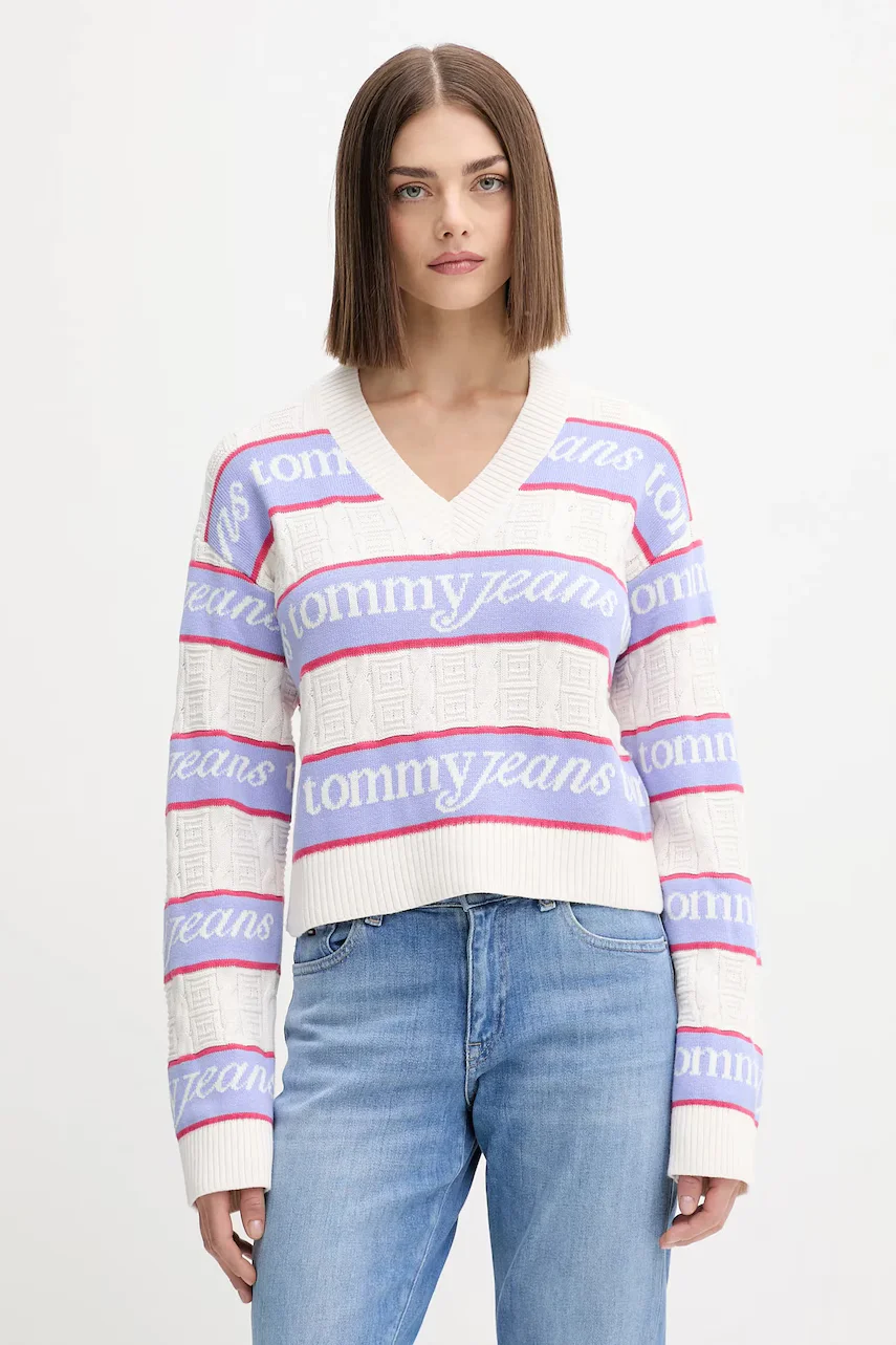 Tommy Jeans Памучен пуловер