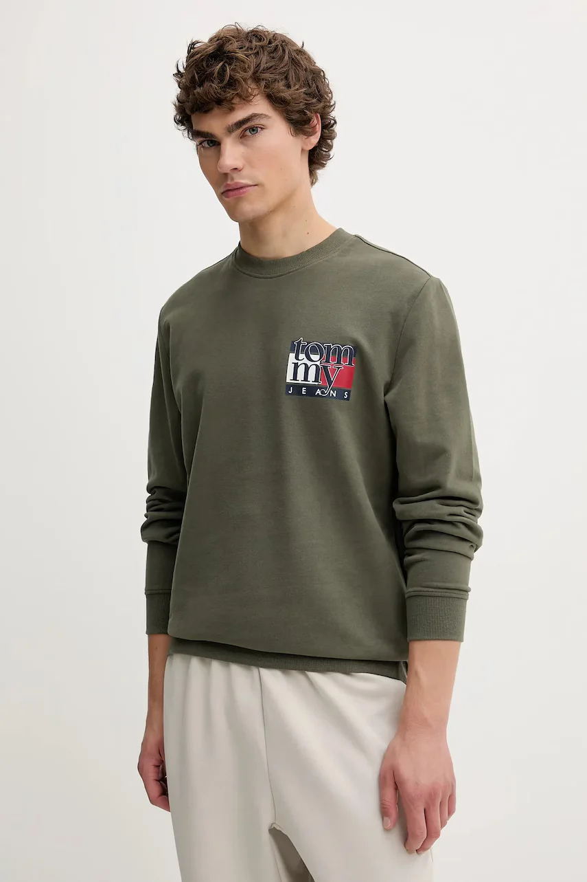 Tommy Jeans Памучен суичър