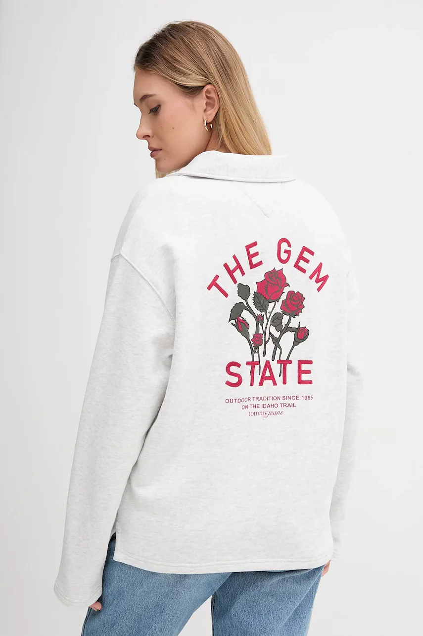 Tommy Jeans Памучен суичър
