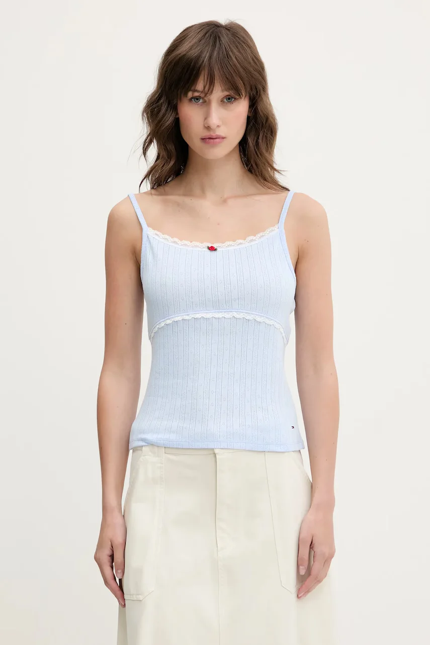 Tommy Jeans Памучен топ