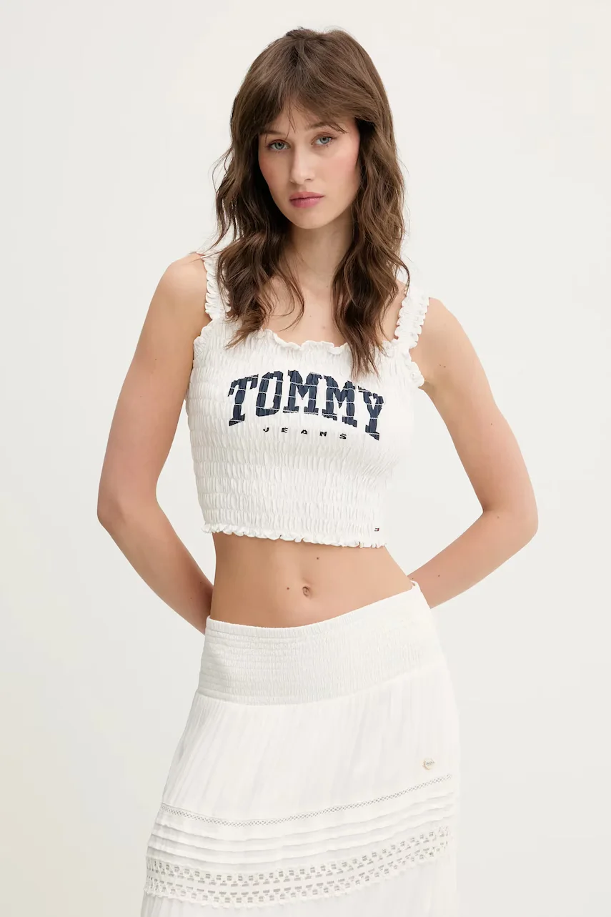 Tommy Jeans Памучен топ