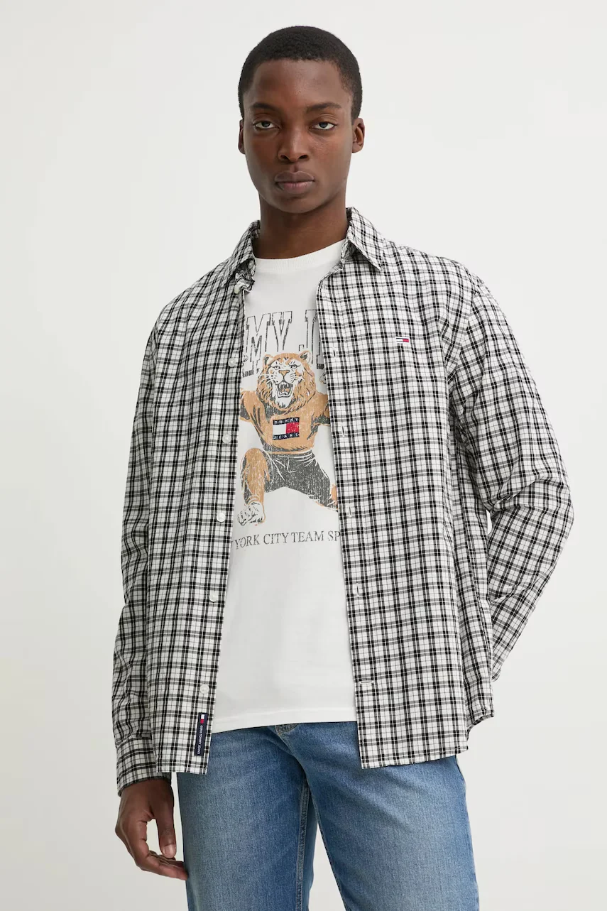Tommy Jeans Памучна риза