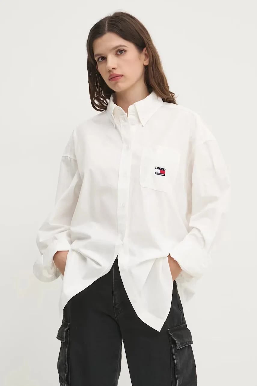 Tommy Jeans Памучна риза
