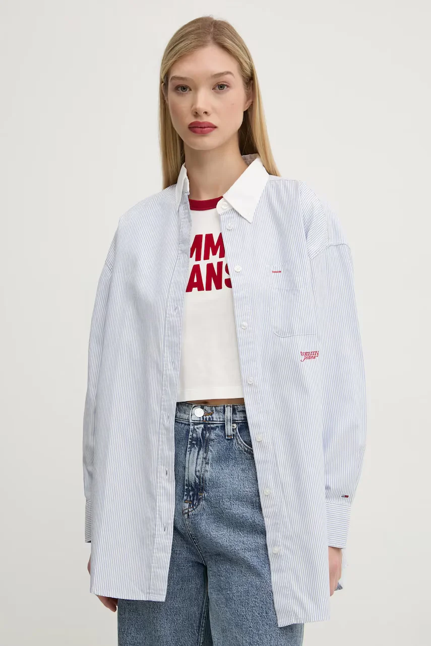 Tommy Jeans Памучна риза