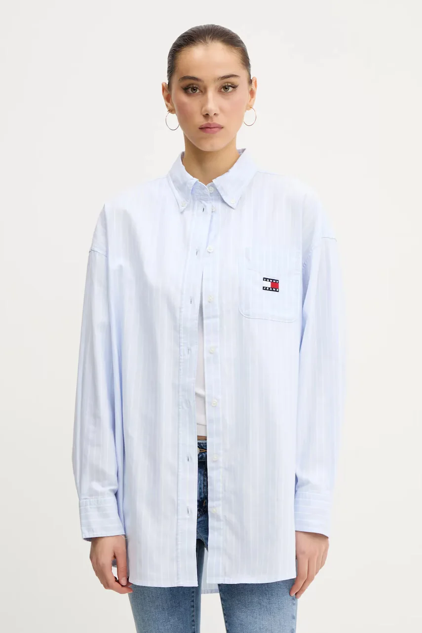 Tommy Jeans Памучна риза