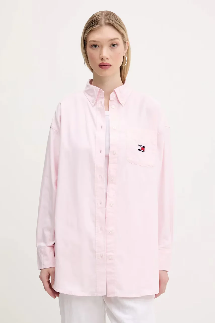 Tommy Jeans Памучна риза