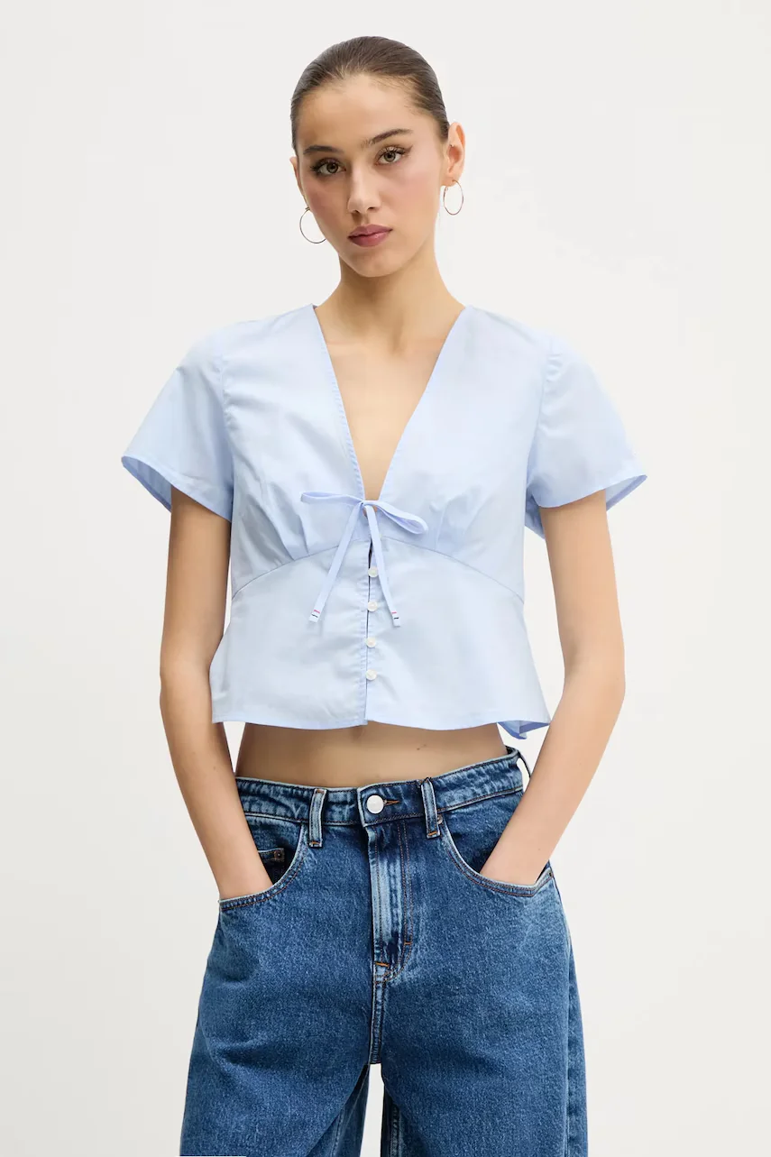Tommy Jeans Памучна риза