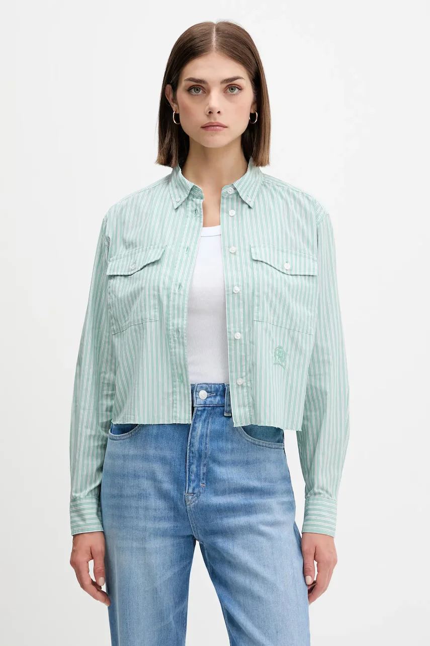 Tommy Jeans Памучна риза