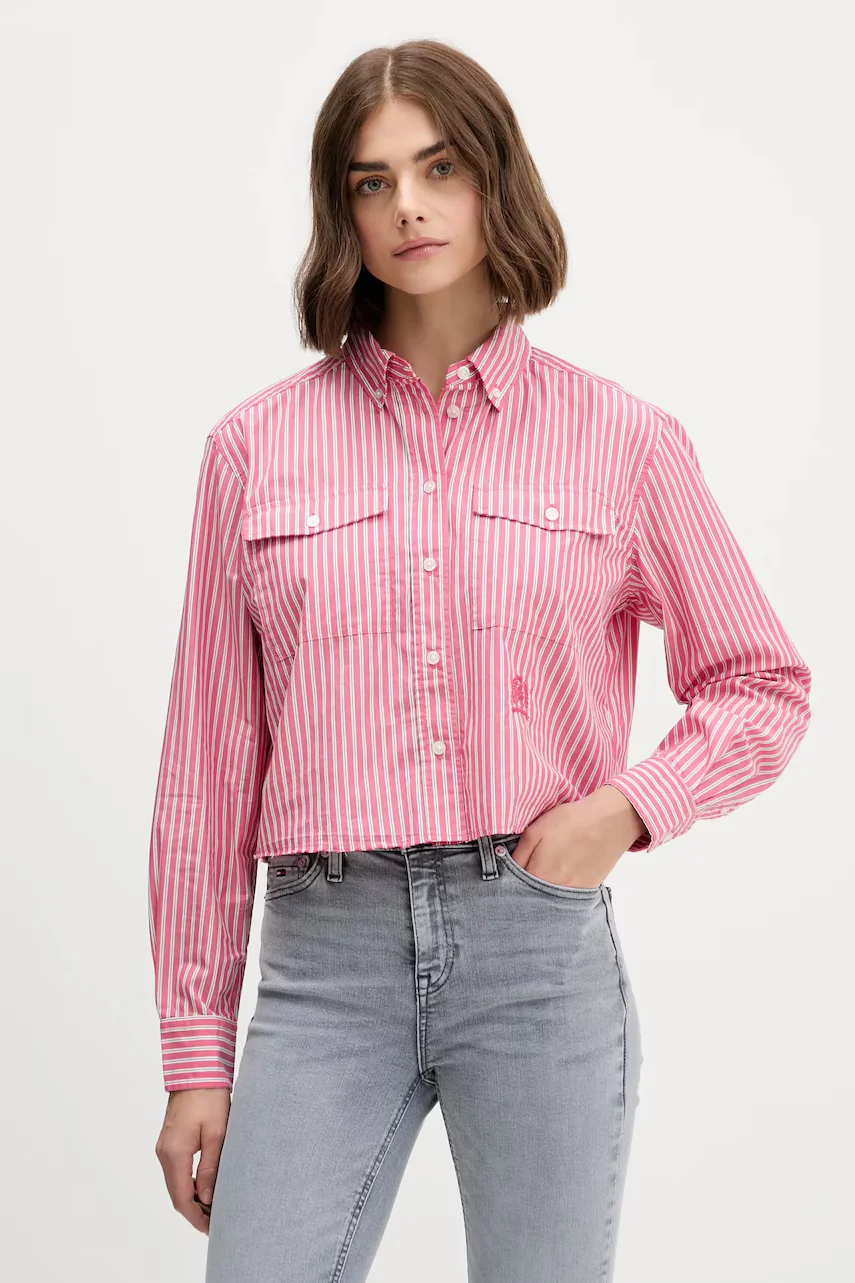 Tommy Jeans Памучна риза