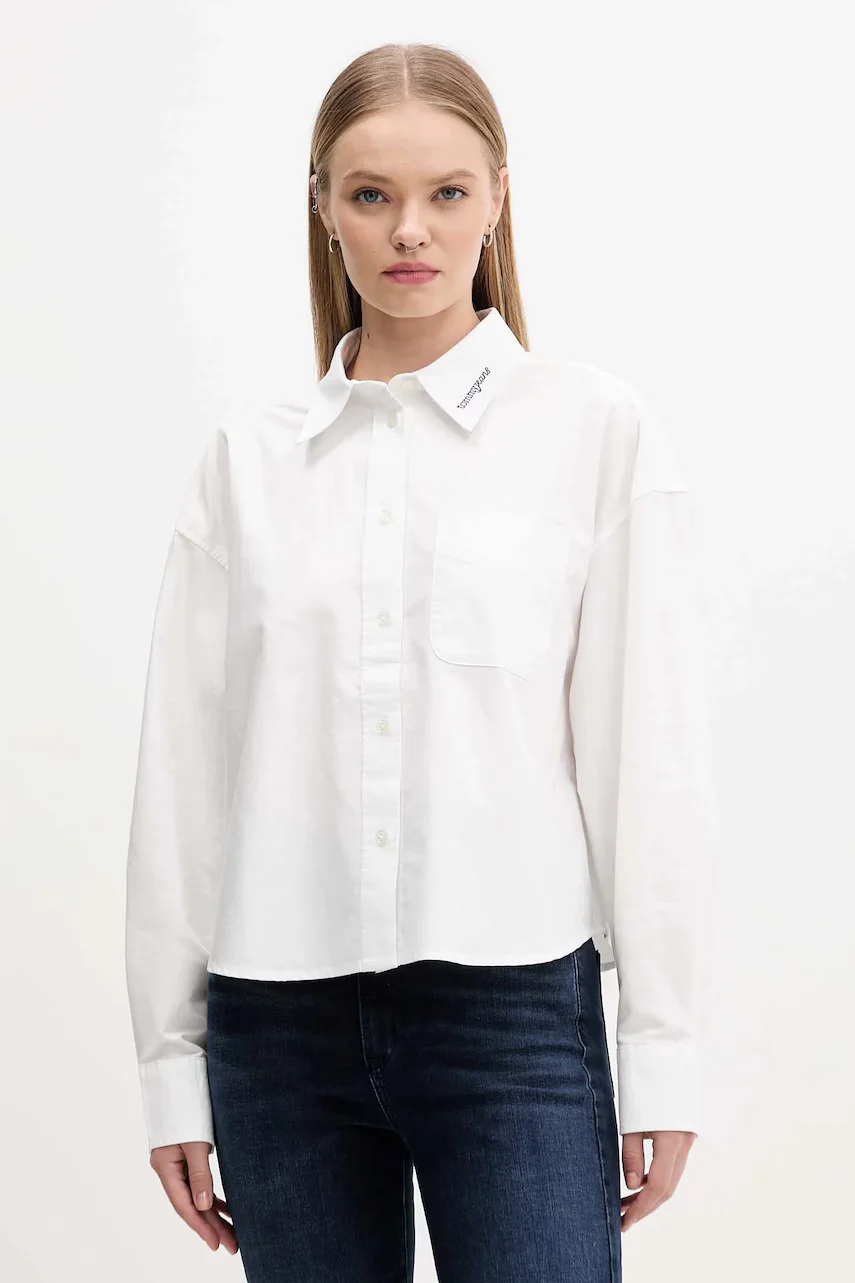 Tommy Jeans Памучна риза