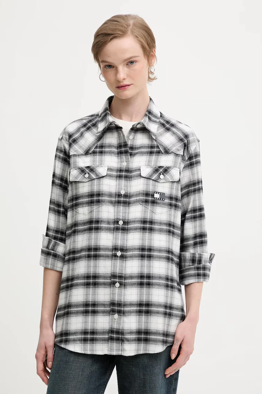Tommy Jeans Памучна риза
