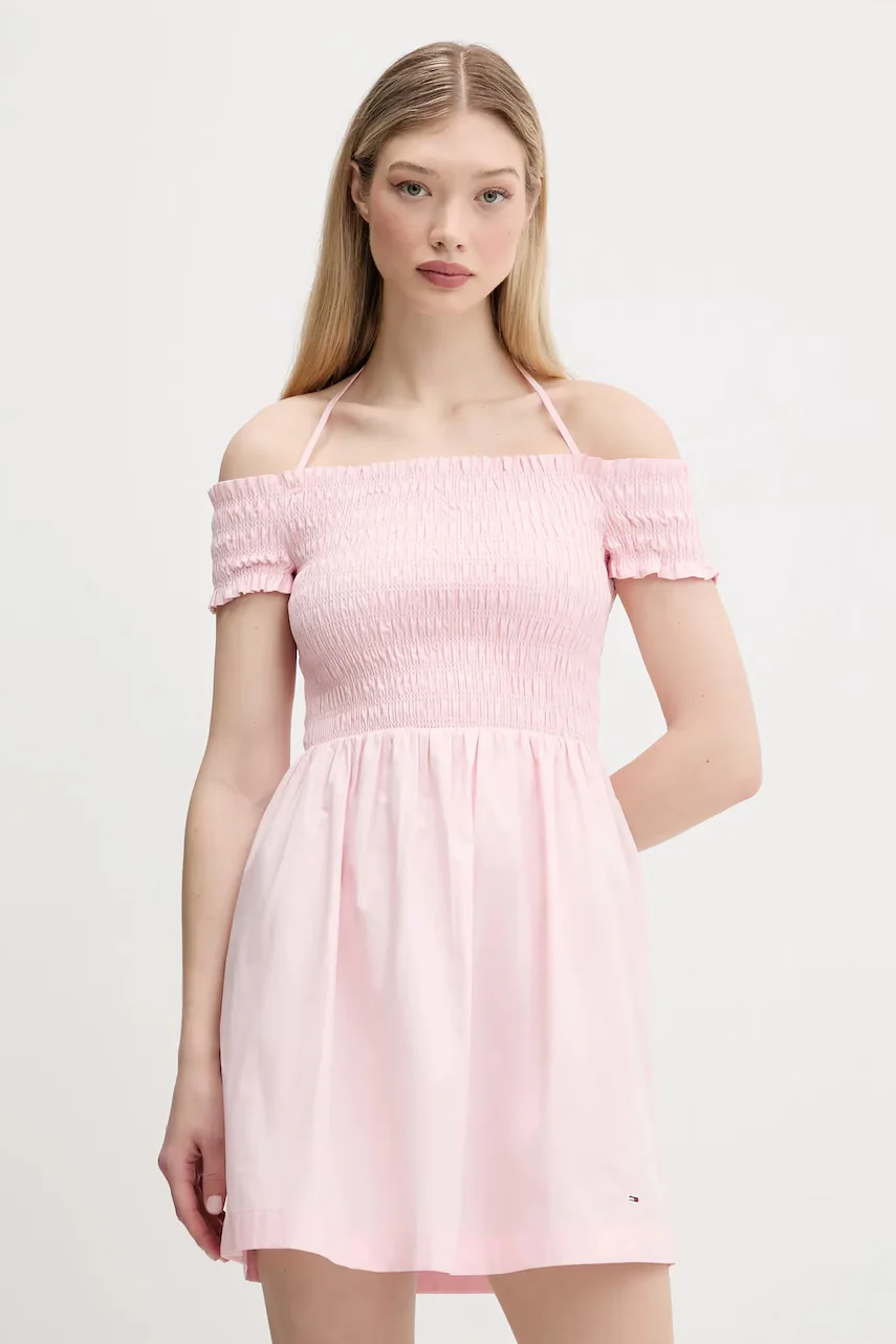 Tommy Jeans Памучна рокля
