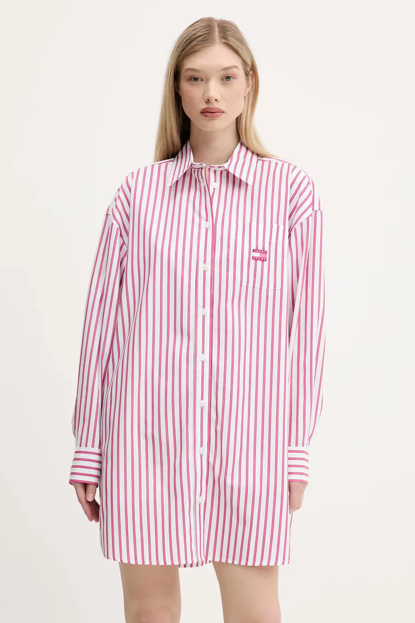 Tommy Jeans Памучна рокля