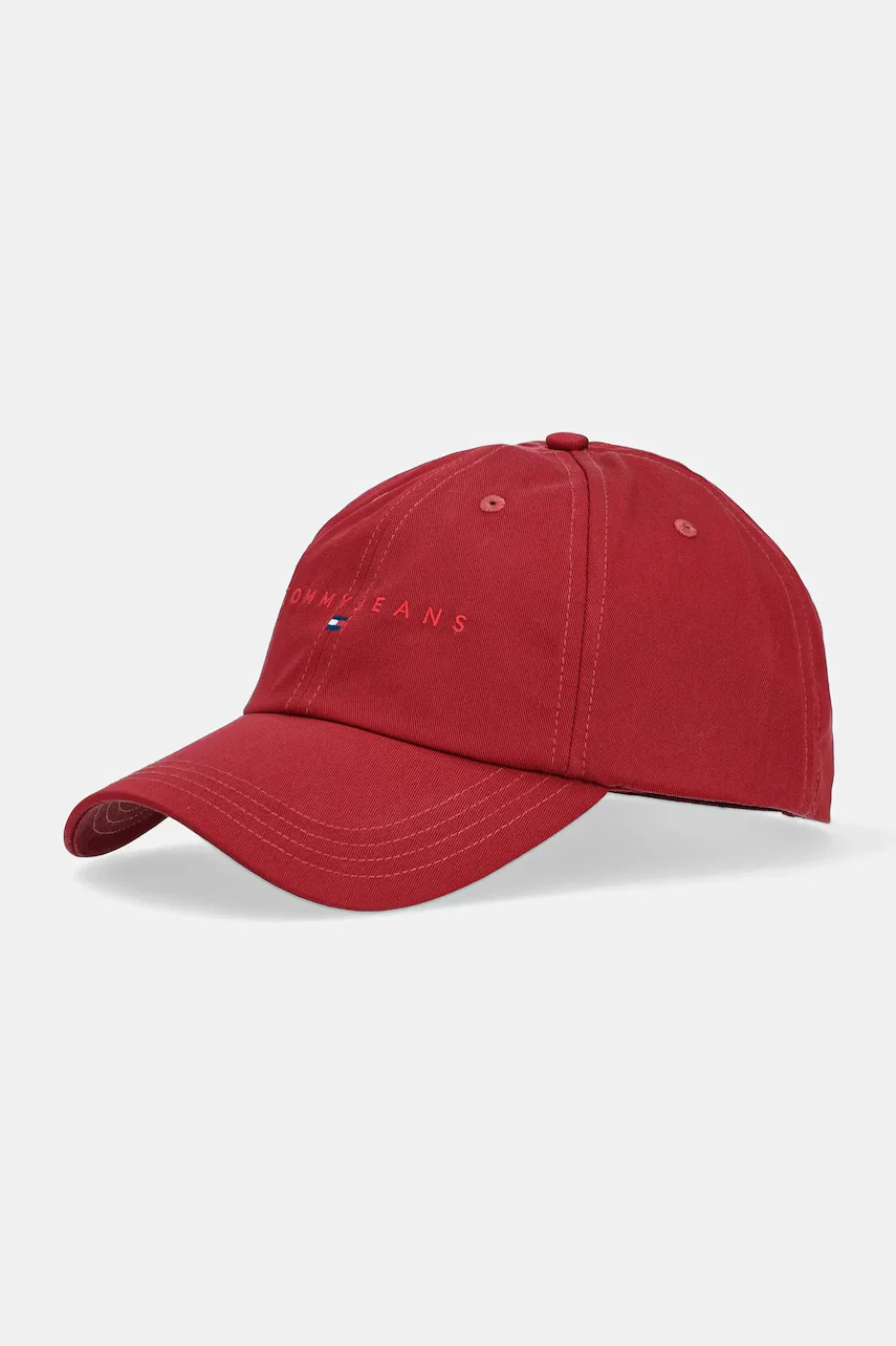 Tommy Jeans Памучна шапка с козирка 0