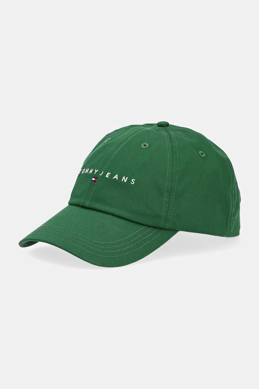 Tommy Jeans Памучна шапка с козирка 0