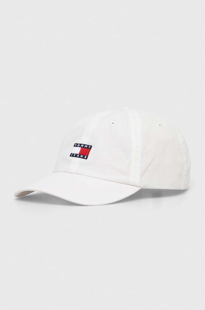 Tommy Jeans Памучна шапка с козирка