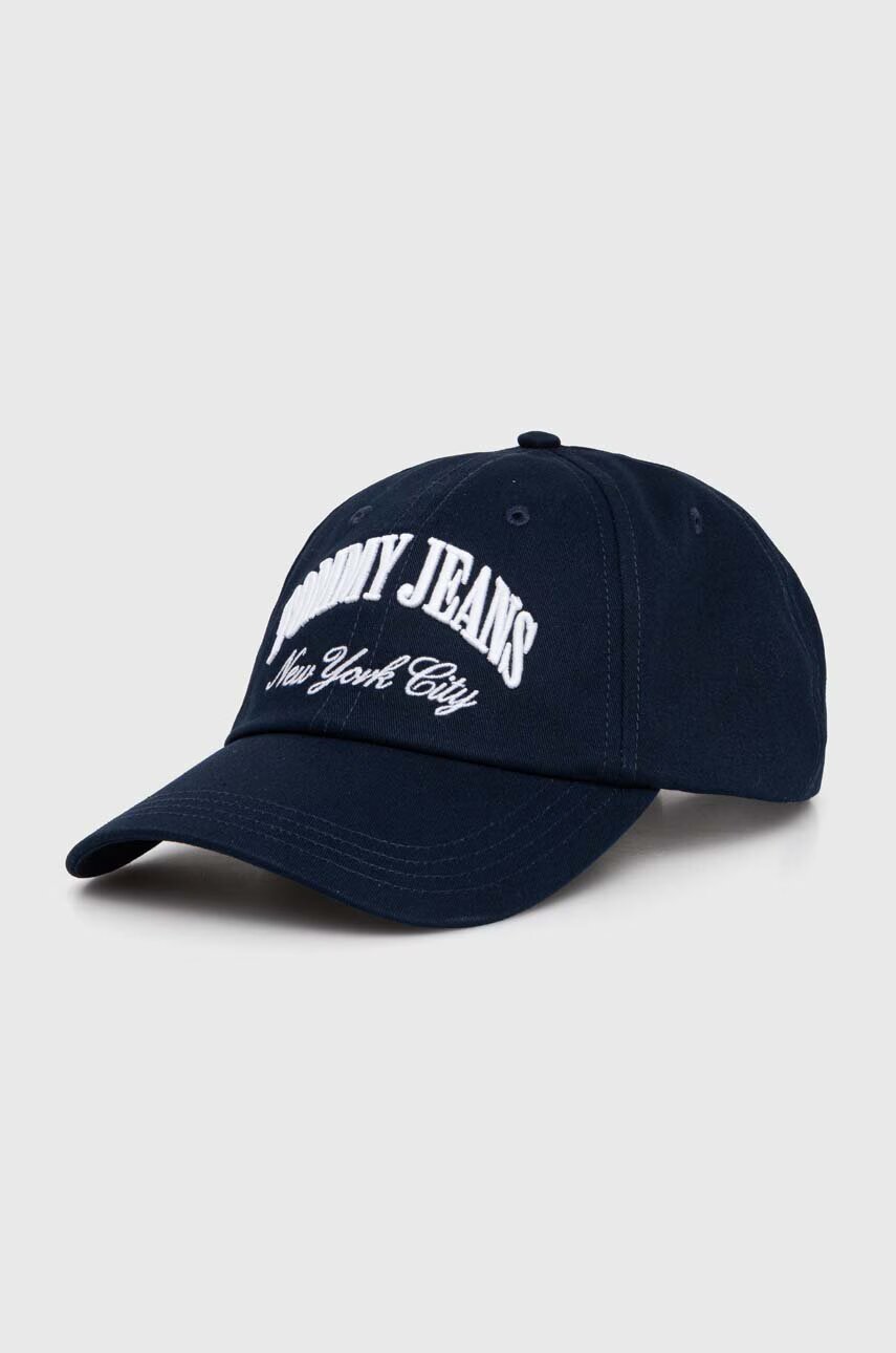 Tommy Jeans Памучна шапка с козирка