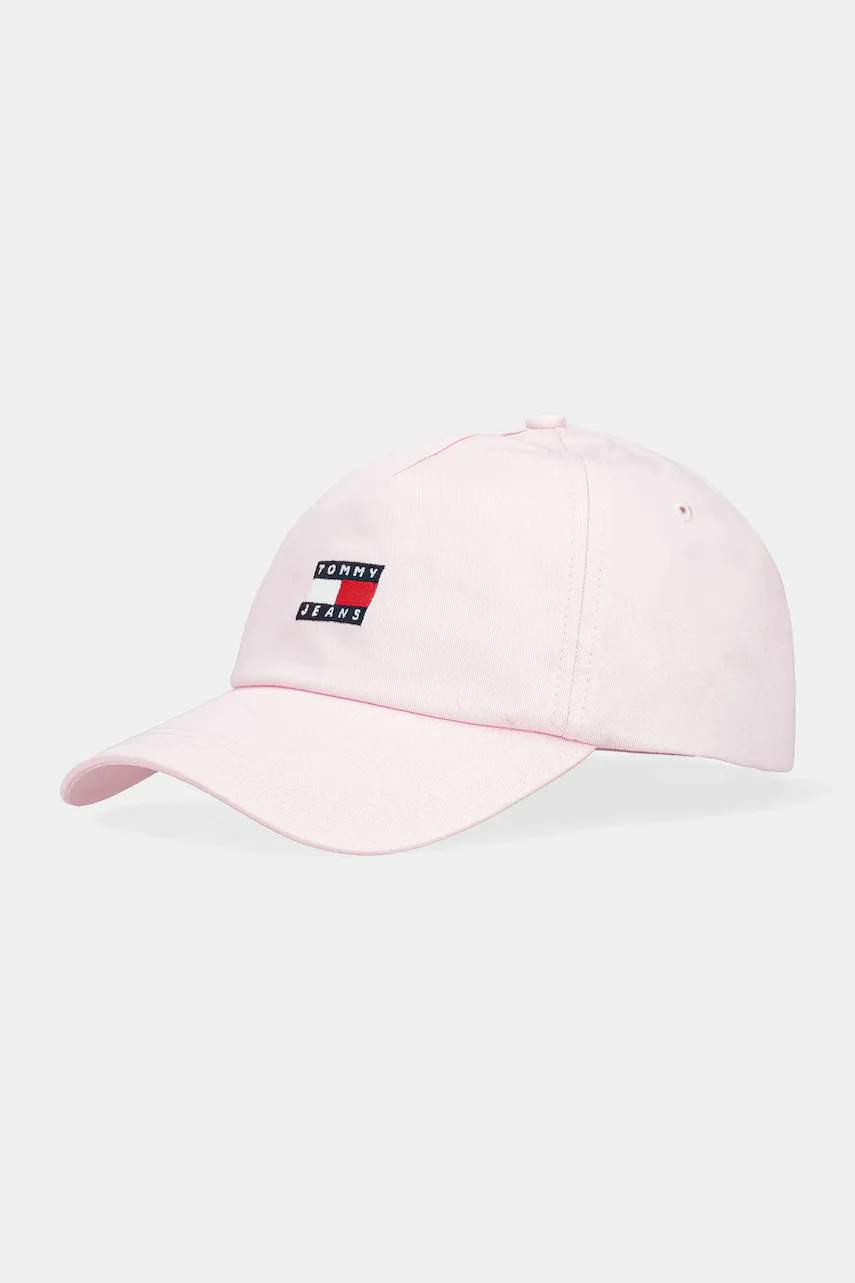 Tommy Jeans Памучна шапка с козирка