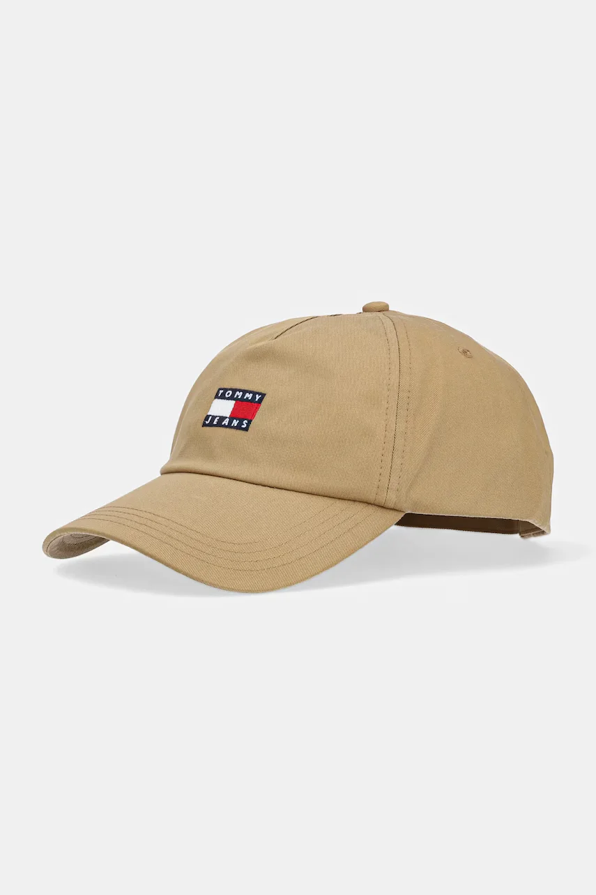 Tommy Jeans Памучна шапка с козирка