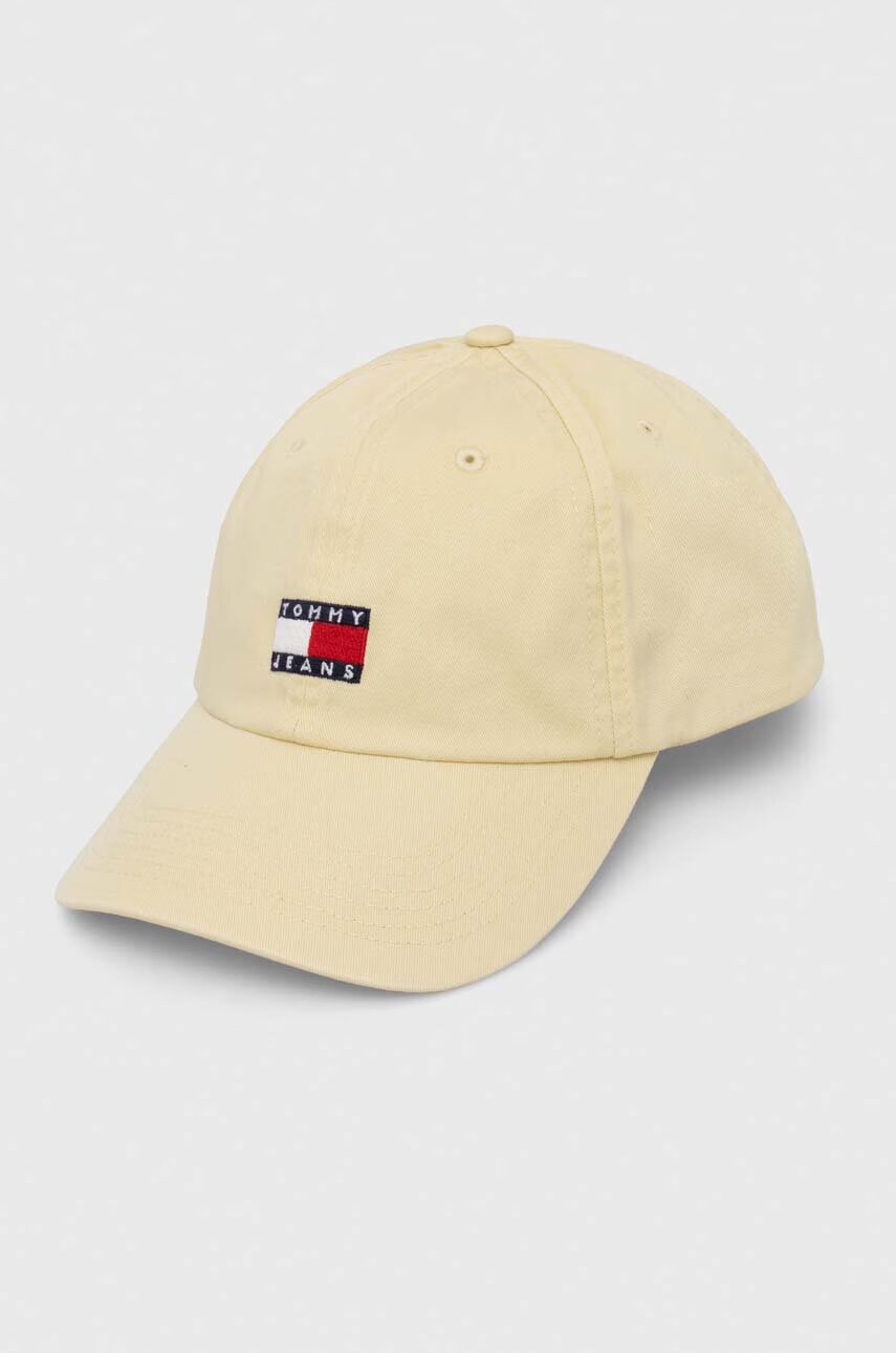 Tommy Jeans Памучна шапка с козирка