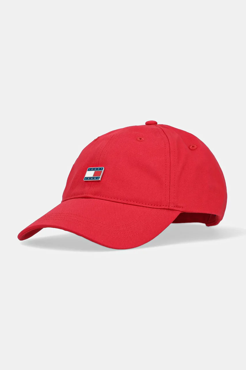 Tommy Jeans Памучна шапка с козирка