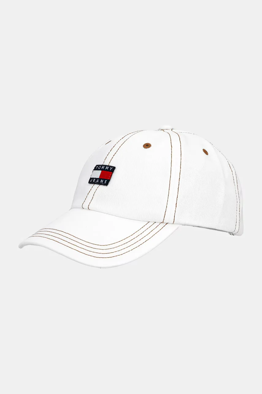 Tommy Jeans Памучна шапка с козирка