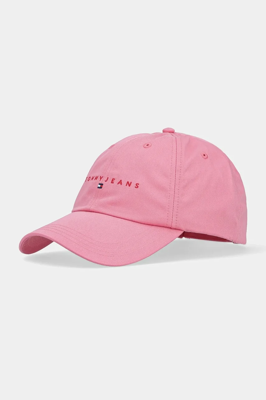 Tommy Jeans Памучна шапка с козирка