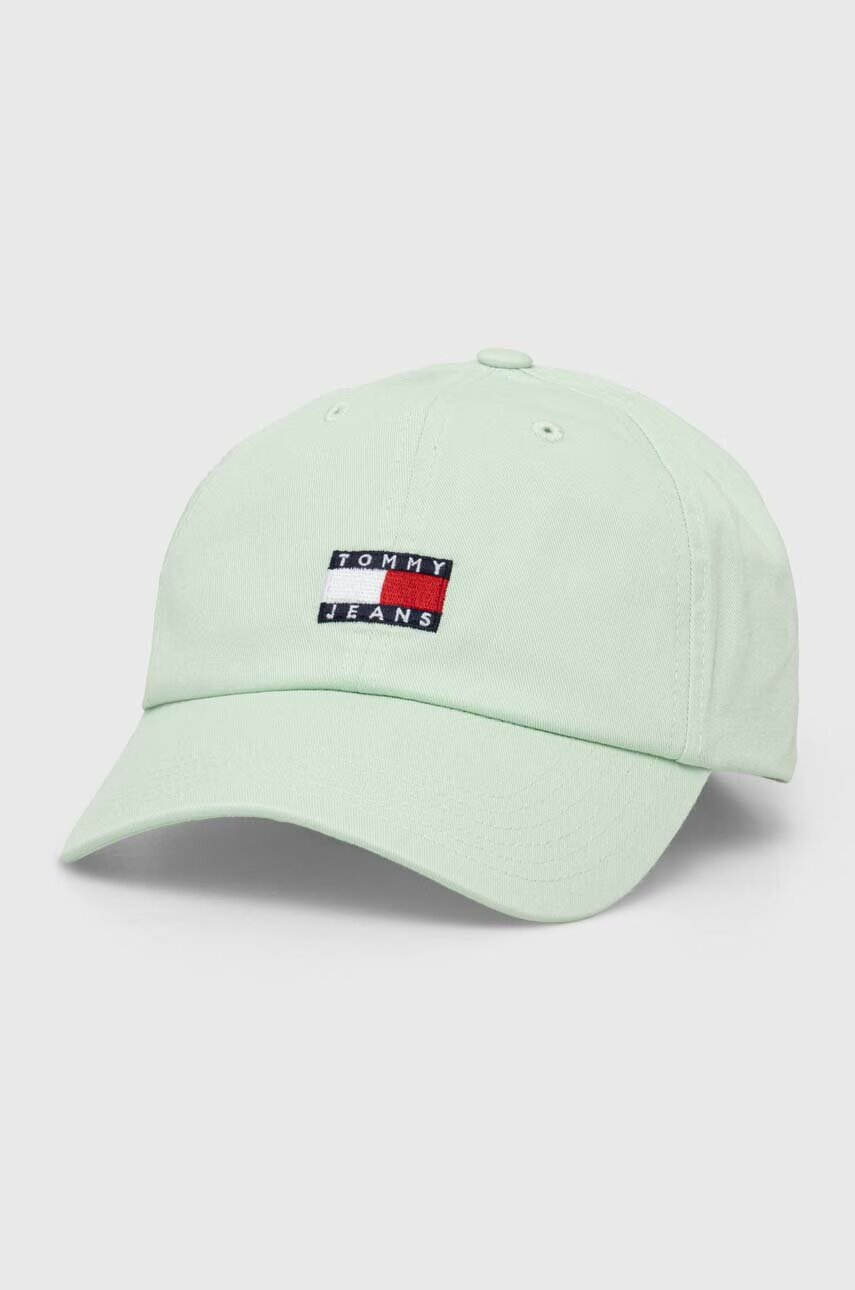 Tommy Jeans Памучна шапка с козирка