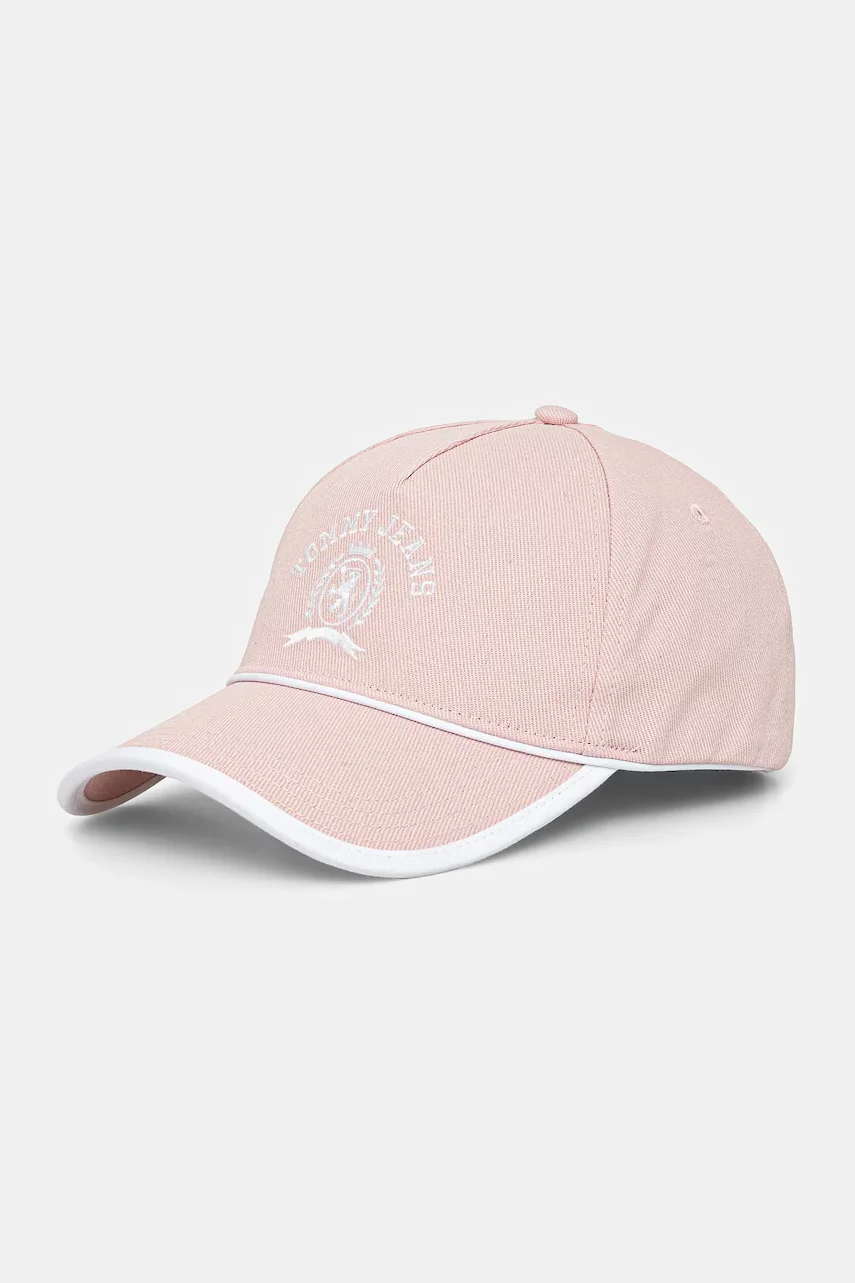 Tommy Jeans Памучна шапка с козирка