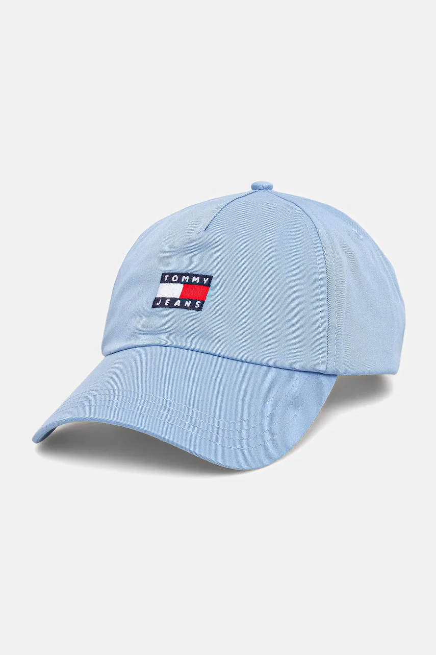 Tommy Jeans Памучна шапка с козирка
