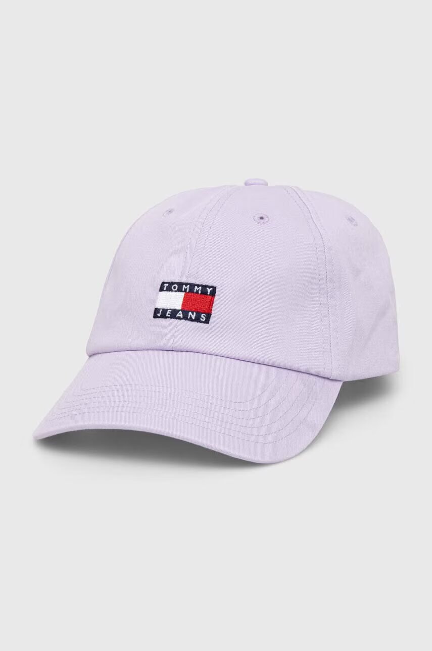 Tommy Jeans Памучна шапка с козирка