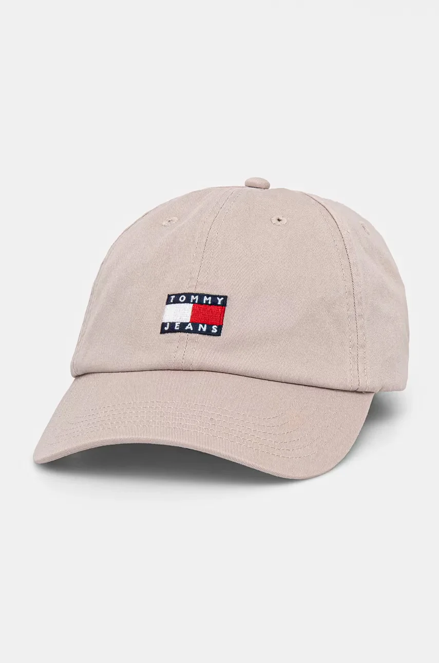 Tommy Jeans Памучна шапка с козирка