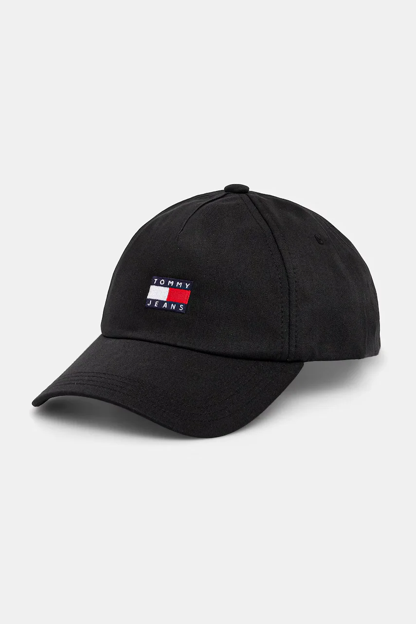 Tommy Jeans Памучна шапка с козирка