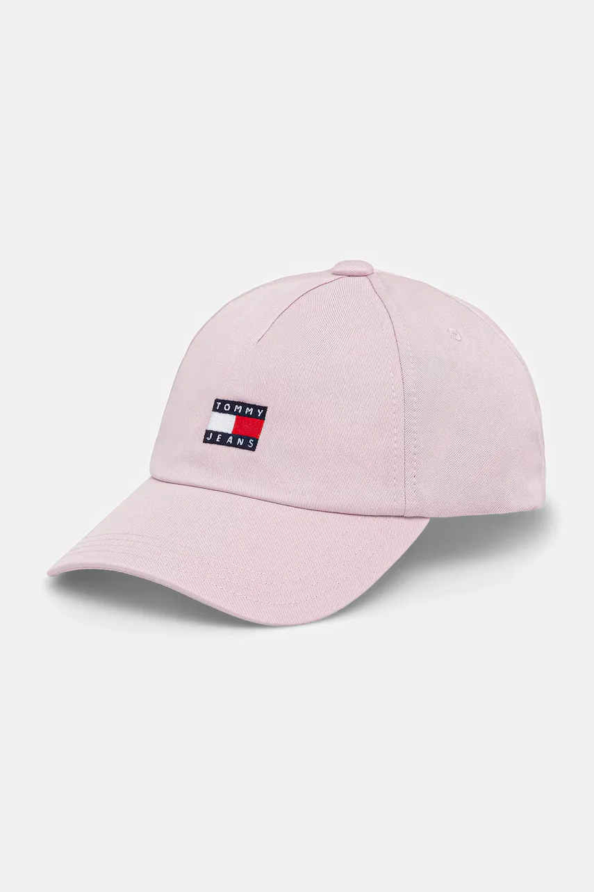 Tommy Jeans Памучна шапка с козирка
