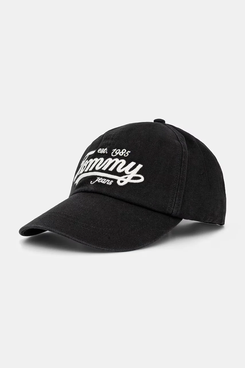 Tommy Jeans Памучна шапка с козирка
