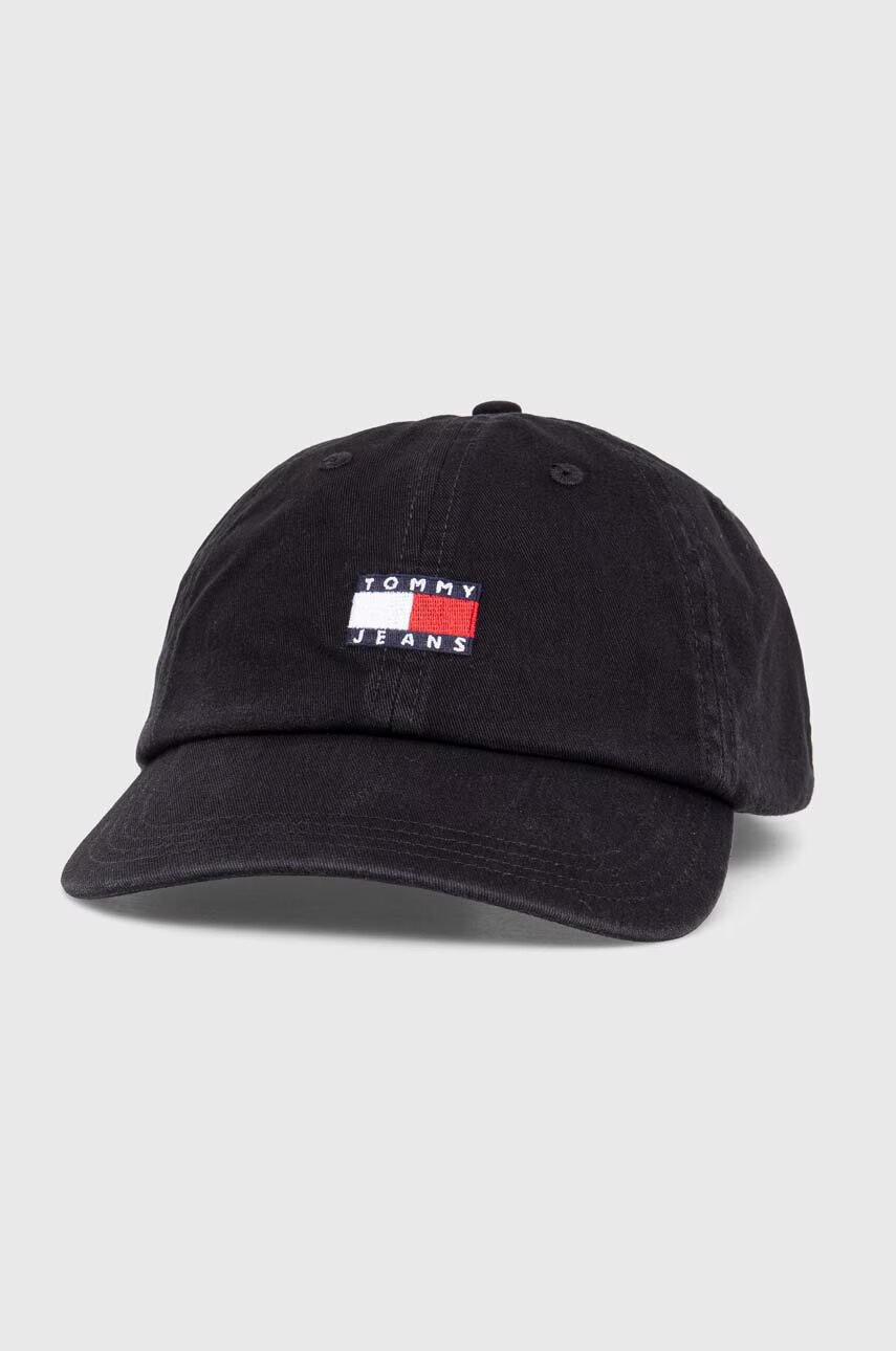 Tommy Jeans Памучна шапка с козирка