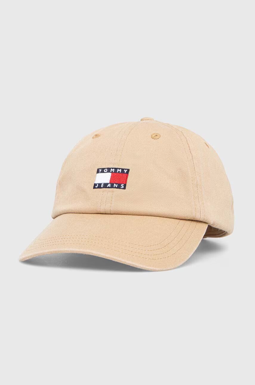 Tommy Jeans Памучна шапка с козирка