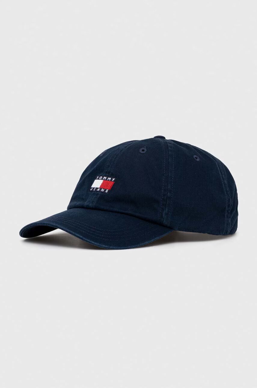 Tommy Jeans Памучна шапка с козирка