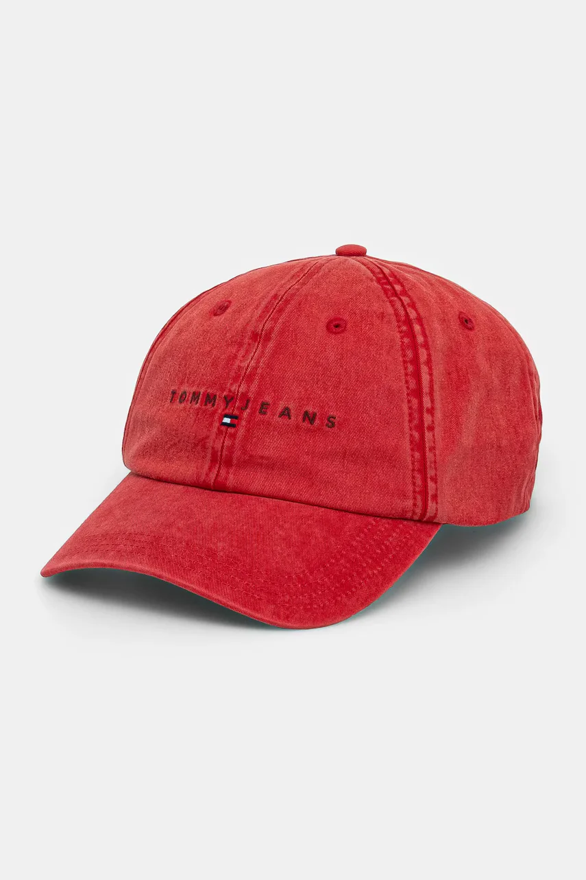 Tommy Jeans Памучна шапка с козирка