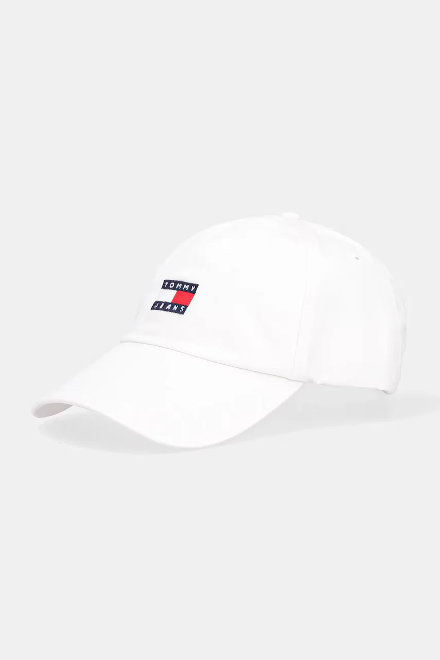 Tommy Jeans Памучна шапка с козирка