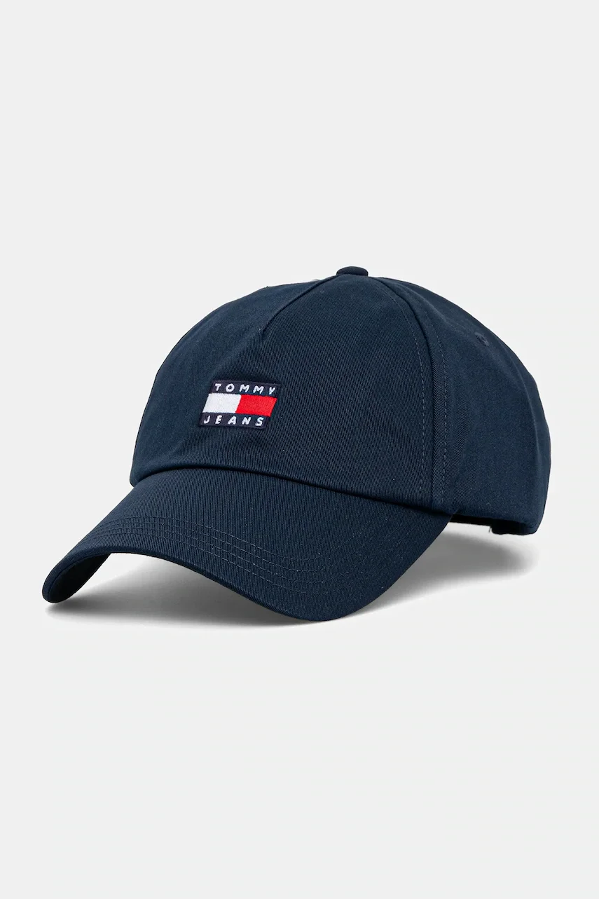 Tommy Jeans Памучна шапка с козирка